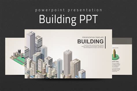 Building Ppt Powerpoint Templates Creative Market