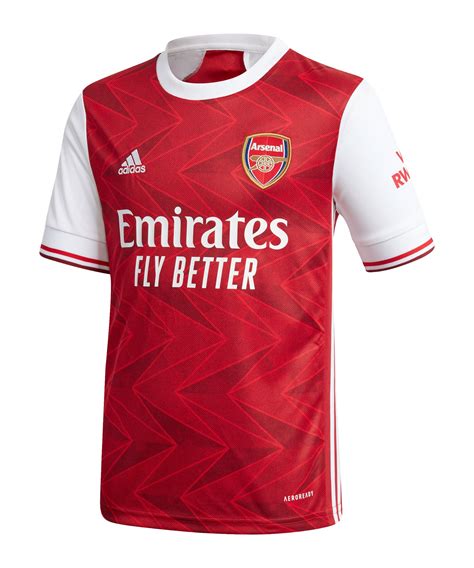Willst du das trikot bedrucken? adidas FC Arsenal London Trikot Home 2020/2021 Kids Rot ...