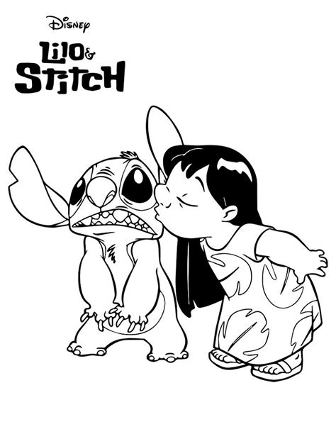 Disegni Da Colorare Disney Lilo E Stitch Coloring