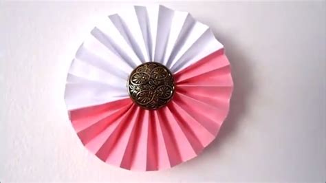 Room Decor Ideas How To Make Paper Rosettes Flowers 5 Minute Crafts