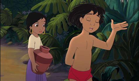 image mowgli and shanti are both on the lookout love interest wiki fandom powered by wikia
