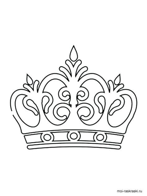 Princess Crown Coloring Page At GetColorings Free Printable