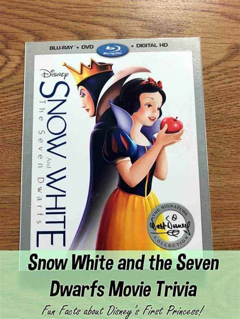 Snow White Trivia Fun Facts About Disneys First Princess