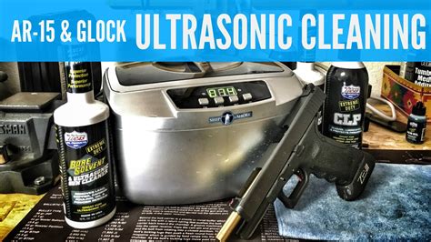 Quick Easy Ar Glock Cleaning With Ultrasonic Cleaner Youtube