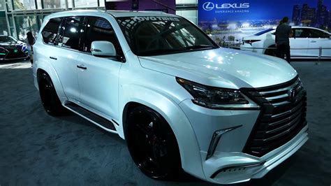 Custom New 2018 Lexus Lx 570 Lx570 Suv Black Wheels Exterior Tour