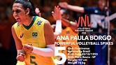 Ana Paula Borgo BEST Powerful Volleyball SPIKES I BEST Spikes I ...