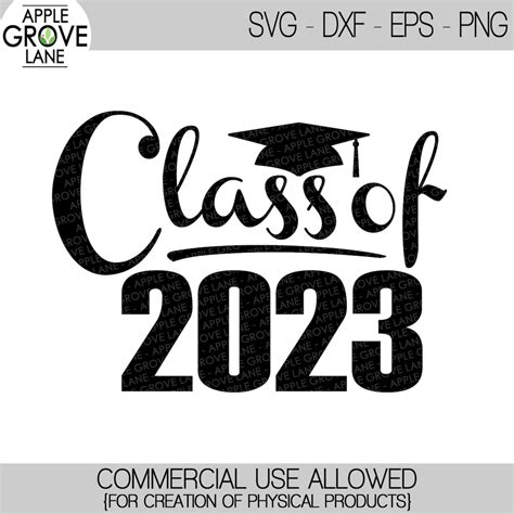 Class Of 2023 Svg 2023 Graduate Svg 2023 Svg Graduate Etsy All In One