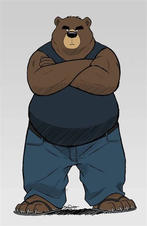 Bruno By Dj Rodney On Deviantart Bear Character Design Bear Art Furry Art