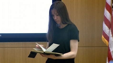 Jodi Arias Reads From Her Diary In Court Video ABC News