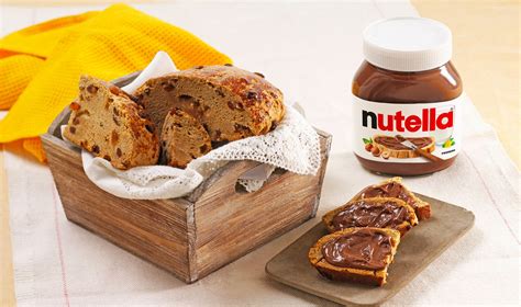 Must And Raisin Sweet Bread With Nutella Recipes Nutella Recipe