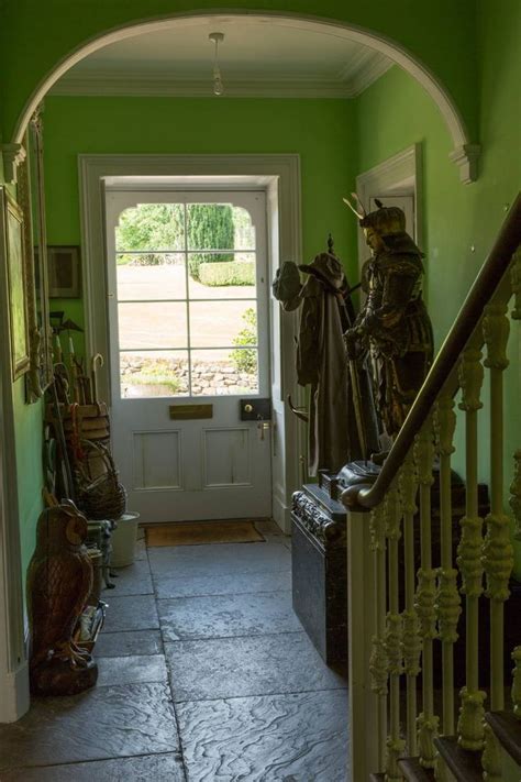 Inside The Home Of The Last Mitford Green Hallway English Country