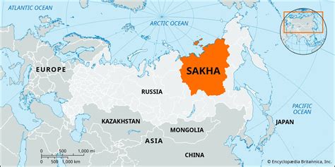 Sakha Republic Map History And Facts Britannica