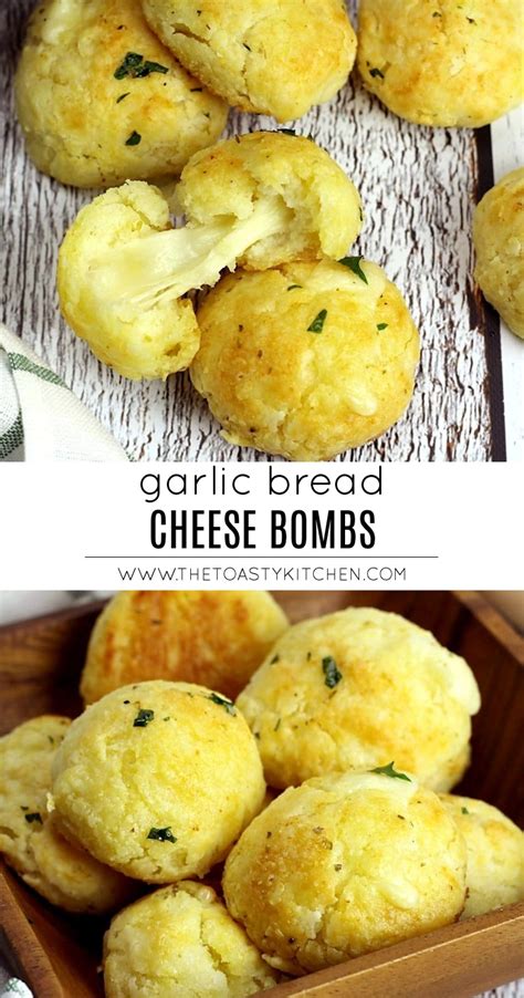 Have you guys tried garlic cheese bombs before? Garlic Bread Cheese Bombs - The Toasty Kitchen