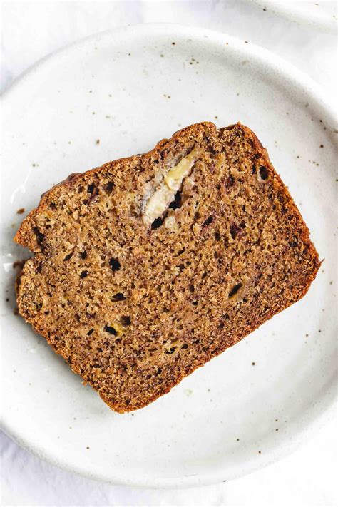 Easy Vegan Gluten Free Banana Bread Oil Free Refined Sugar Free