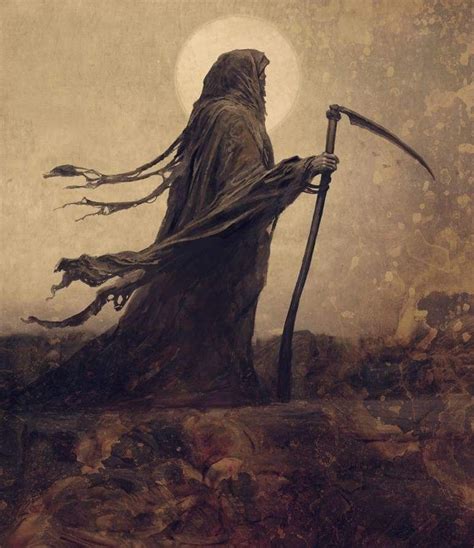 Pin By Nate King On Ilustración Grim Reaper Art Reaper Paints Grim