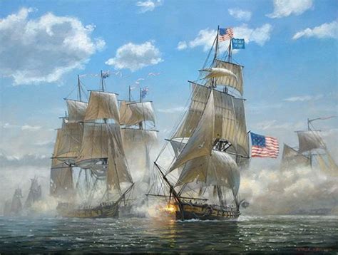 Battle Of Lake Erie 10 September 1813 By Patrick Beat To Quarters