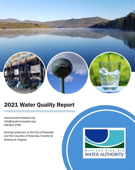 2021 Water Quality Report By Western Virginia Water Authority Issuu