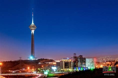 Photo Milad Tower Tehran Iran Travel And Tourism