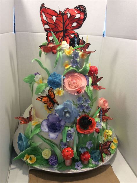 Machiel Steens Cake Designs With Flowers And Butterflies Butterflies
