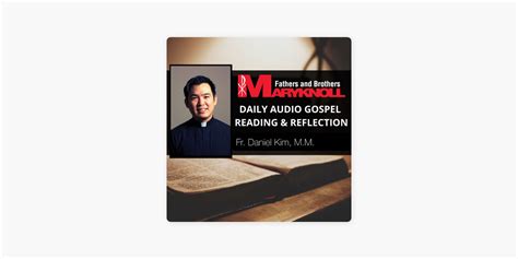 Daily Gospel Reading And Reflection On Apple Podcasts