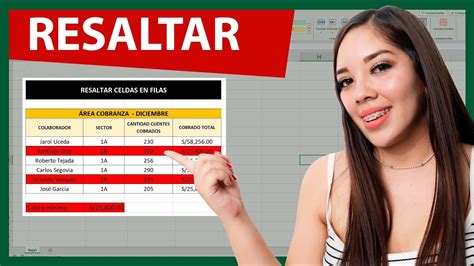 Resaltar Toda La Fila Seg N Valor De Otra Celda En Excel