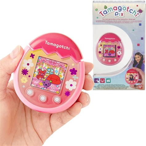 Toys And Games Tamagotchi Pix Rose Bandai 42901 Electronic Pets Toys