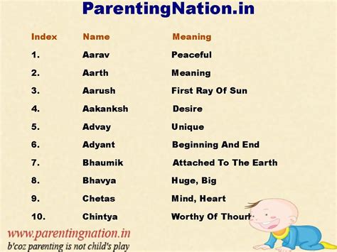 The Ultimate Collection Of Unique Baby Boy Names With Meaning Brought