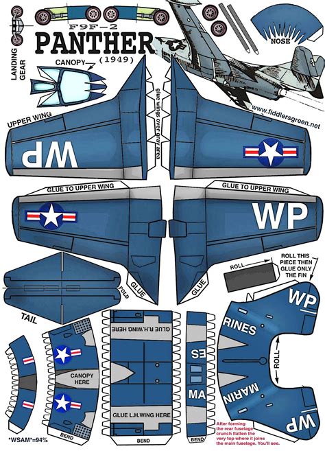 Panther Papercrafts Aircraft Pinterest Paper Models Paper Y