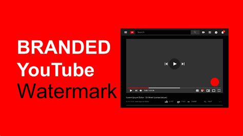 Youtube Branding Watermark How To Include It In Your Videos
