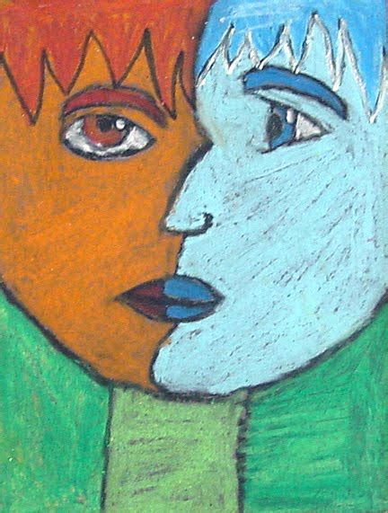 Picasso Pastel Portraits Art Projects For Kids