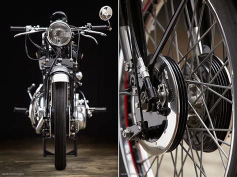 Ten Years After A Restored 1951 Vincent Rapide Bike Exif