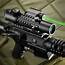 4x28mm IR Electro Sight Multi Rail Tactical Rifle Scope GLX Green Laser 