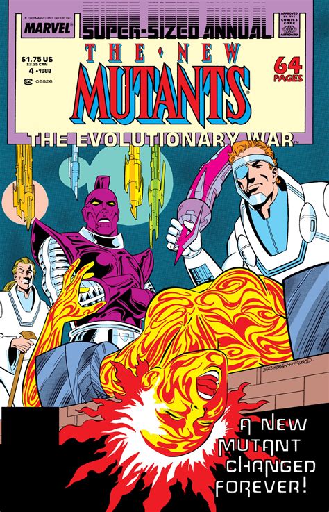 New Mutants Annual Vol 1 4 Marvel Comics Database