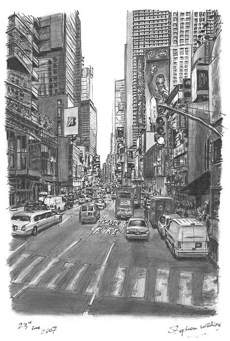 Nyc Stephen Wiltshire Pencil Drawings City Drawing Urban Landscape