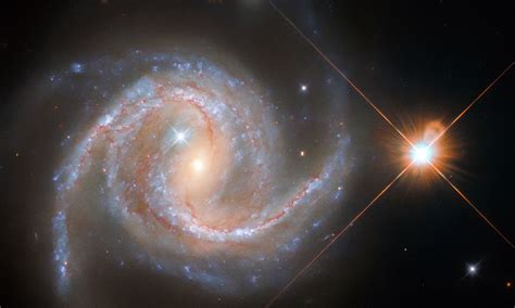 The Bright Core Of This Spiral Galaxy Reveals An Actively Feeding