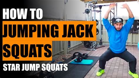 How To Star Jump Squats Jumping Jack Squats Cardio Fitness