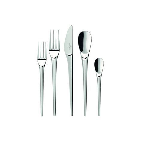 Villeroy And Boch Flatware Newmoon Cutlery Piece Place Set Reed
