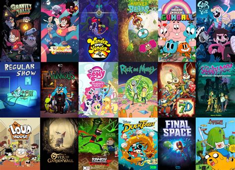 the best animated tv shows of the 2010 s by evanh123 on deviantart