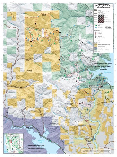 Chappie Blm Map Off Road Offroad Trail Maps Jeep Trails Blm Ohv