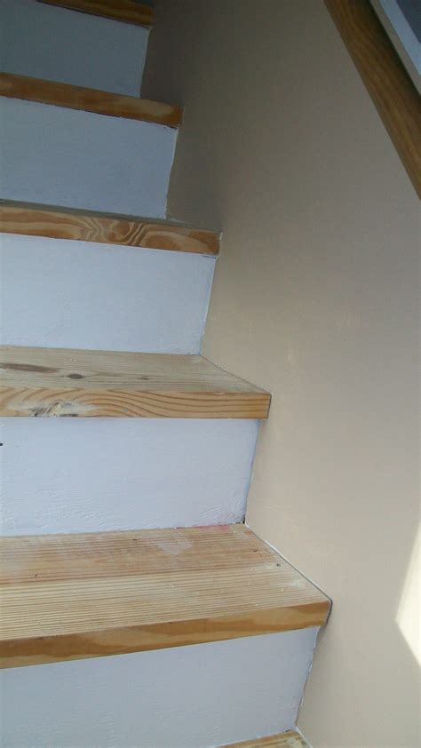 Depending on the stained wood, light or dark, or painting kitchen cabinets, the steps you need to follow may vary slightly. Remove Carpet-Paint Stairs - My Repurposed Life®