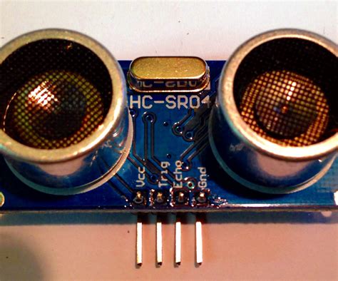 Simple Ultrasonic Distance Sensor Module Demo : 4 Steps (with Pictures ...