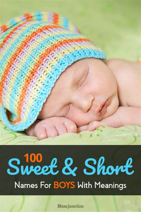 100 Sweet And Short Names For Boys With Meanings Zohal