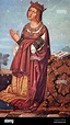 Ritratto di Isabella I di Castiglia (1451-1504). È stata sposata a ...