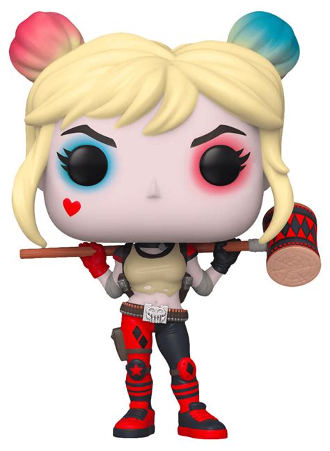 Most of the exclusives are issued through hot topic, including harley quinn with a mallet wearing pink hearts, and a silver option that is limited to just 144 pieces. Funko POP! DC Super Heroes #301 Harley Quinn (With Mallet ...