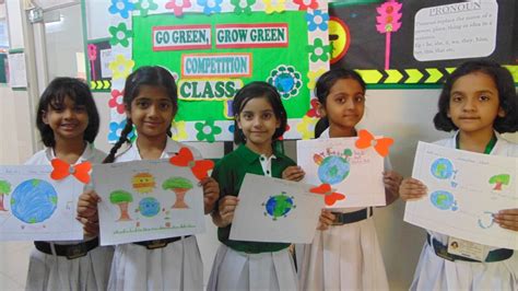 ‘drawing And Colouring Competition Grow Green Go Green Delhi