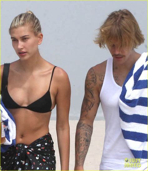 Full Sized Photo Of Justin Bieber Hailey Baldwin Beach Hamptons Picnic 04 Photo 4110537 Just