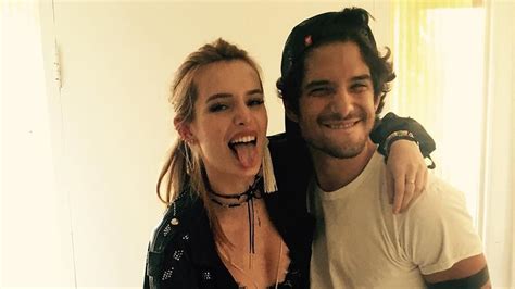 Bella Thorne Straddles Tyler Posey In A Pool For Latest Pda Filled
