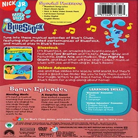 Blues Clues Bluestock Dvd Pricepulse