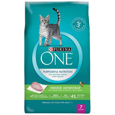 The best cat food for weight loss (dry food). Purina One Indoor Advantage Hairball & Healthy Weight ...