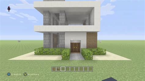 Ultra modern minecraft small modern house. || Minecraft || Small Modern House - Tutorial || Xbox One ...